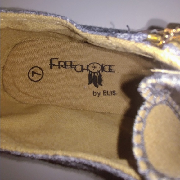 Free Choice by Elis gray sneaker with zippers - Picture 7 of 7